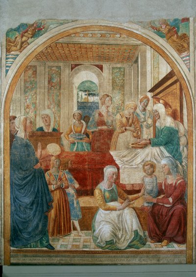Nascita della Vergine da Benozzo di Lese di Sandro Gozzoli